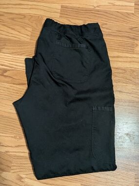 Cherokee Women's XL Cargo Pocket Scrub Pants